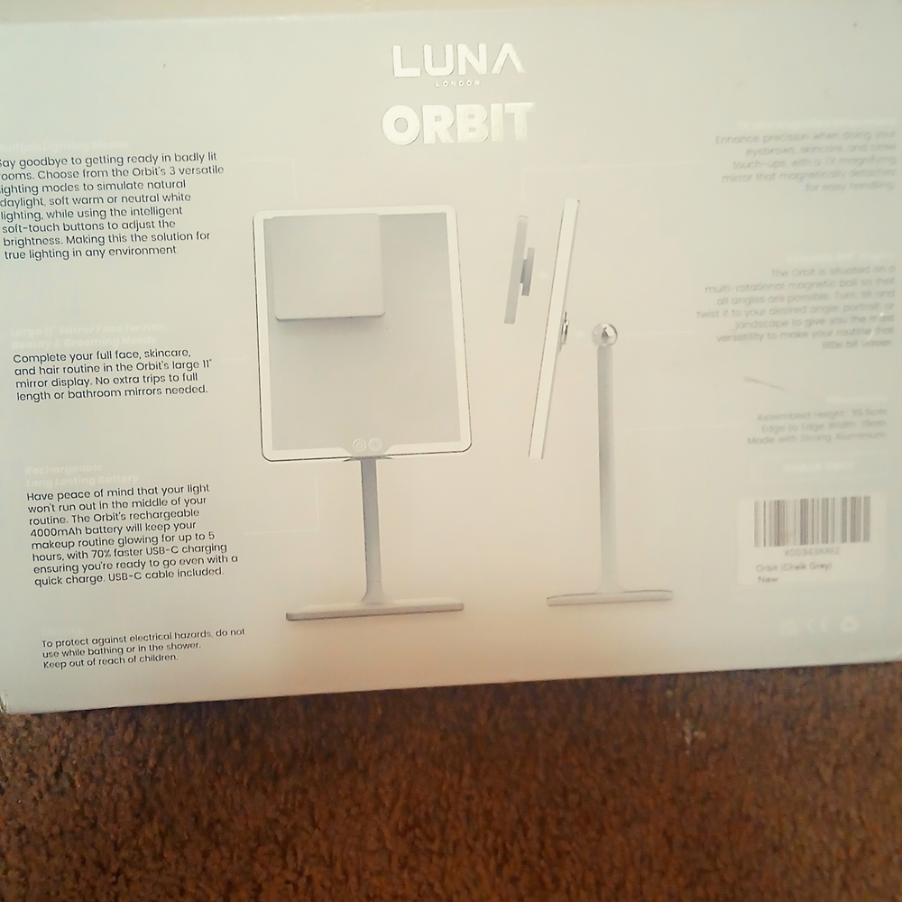 Luna Orbit Vanity Mirror